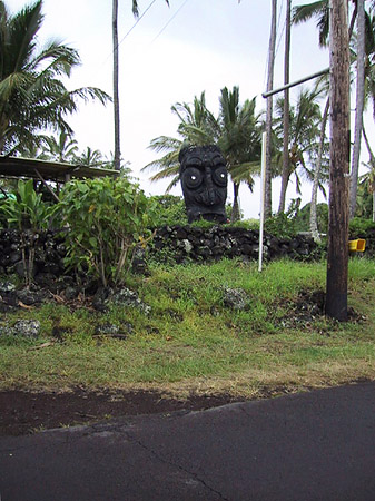 Hawaiis Straßenränder