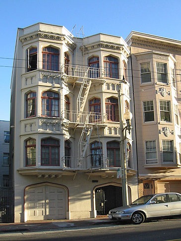 Straßen von San Francisco Foto 