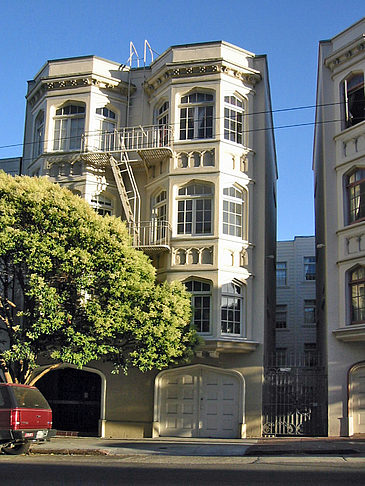 Straßen von San Francisco Foto 