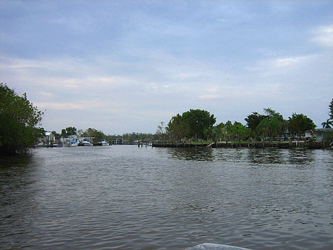 Blick auf Wasser