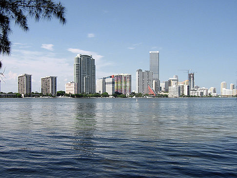 Fotos Blick vom Wasser auf Miami