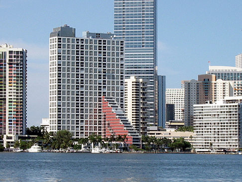 Fotos Blick vom Wasser auf Miami | Miami