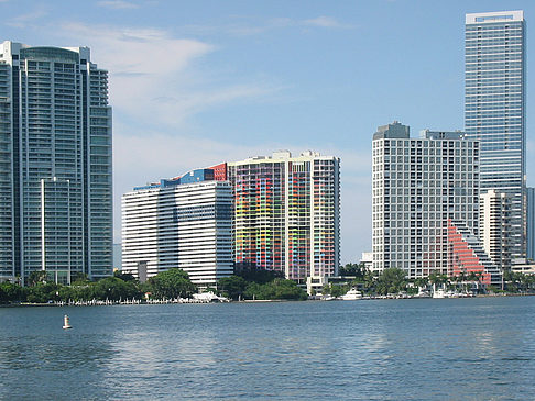 Foto Blick vom Wasser auf Miami - Miami