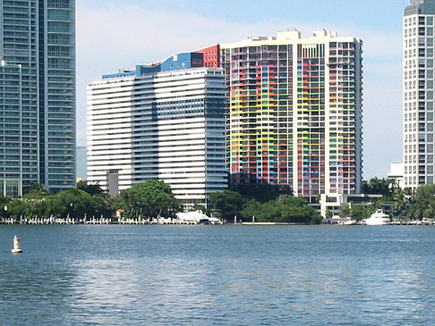 Fotos Blick vom Wasser auf Miami