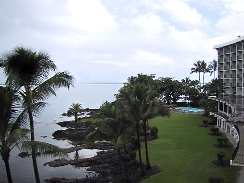 Foto Ausblick aus Hotel auf Hawaii - 