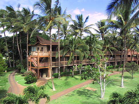 Hotelanlage auf Maui Foto 