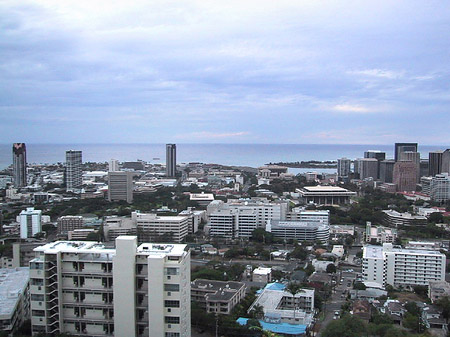 Blick über Waikiki