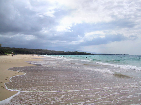 Der Strand von Hawaii Foto 