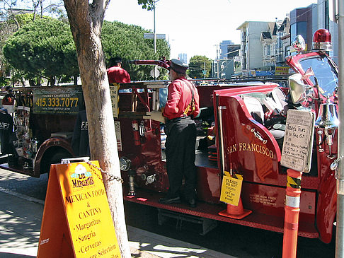 Straßen von San Francisco Foto 