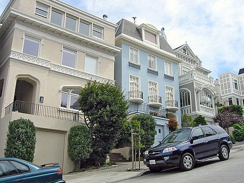 Straßen von San Francisco Foto 