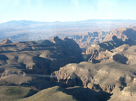 Foto Flug über den Grand Canyon