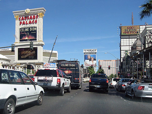 Foto Las Vegas aus dem Auto