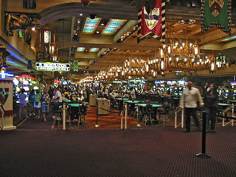 Casino im Hotel Excalibur Foto 