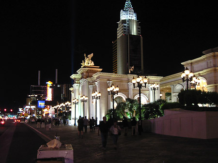 Hotel MGM bei Nacht